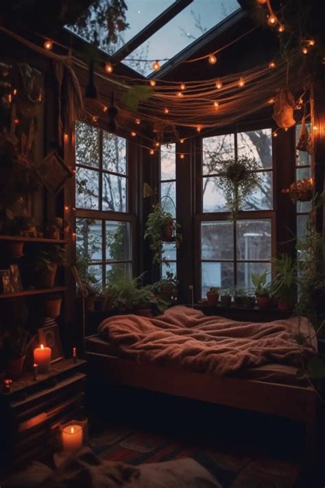 Witchy aesthetic room